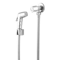 Ducha Higiênica Imperatriz 2019 Inox Gatilho Abs Cromado 1/4 Volta