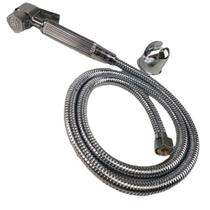 Ducha Higienica Intimo Metal Chuveirinho Luxo Banheiro Suporte Cromo Banho Higiene Ducha Higienica Intimo Metal Chuveirinho Luxo Banheiro Suporte Cromo Banho Higiene