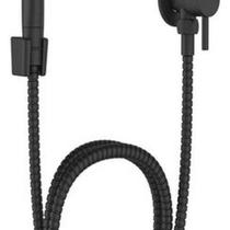 Ducha Higienica Jiwi E Alavanca Redonda Preta 1,2 Metros