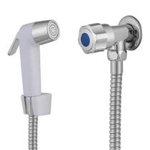 Ducha Higiênica Leão 1/4 Volta 1,20M Gat.Abs Branca - Leão