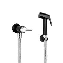 Ducha Higiênica Lorenzetti Bric 1984 F31 com Registro Preto / Cromado