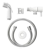 Ducha higienica luxo branco com cromado 1,20m com registro ref 7552 censi