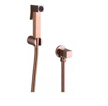 Ducha Higiênica Luxo Quadrada Rose Gold