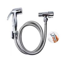 Ducha Higiênica Mangueira Flexivel Cromada 1m Bidê Chuveirin - Startools