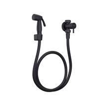 Ducha Higiênica Metal Black Preto Luxo C/ Derivação Civitt