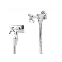 Ducha Higiênica Metal Cromado C-33 1.20m 1/4 Volta