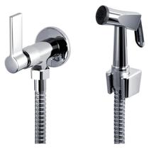 Ducha Higiênica Metal Cromado CasaGrande Mundial Gatilho Mangueira 1,20m Qualidade e Durabilidade para seu Banheiro Ducha Higiênica Metal Cromado CasaGrande Mundial Gatilho Mangueira 1,20m Qualidade e Durabilidade para seu Banheiro