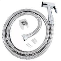 Ducha Higiênica Metal Gatilho Mangueira 1,20 Mt Sem Registro