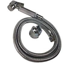 Ducha Higienica Metal Luxo Banheiro Suporte Chuveirinho Intimo Cromo Banho Higiene Ducha Higienica Metal Luxo Banheiro Suporte Chuveirinho Intimo Cromo Banho Higiene