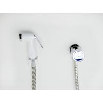 Ducha Higiênica Metal Super Luxo 1/4 Volta Gatilho Abs Branco C-40