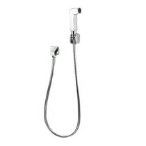 Ducha Higienica Para Banheiro Completa Cromada Acabamento Metal