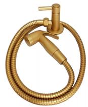 Ducha Higiênica para banheiro e lavabo Dourada 1/4 De Volta Abs Chuveirinho