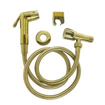 Ducha Higienica Para Banheiro Lavabo Completo Dourado Ducha Higienica Para Banheiro Lavabo Completo Dourado