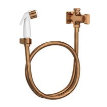 Ducha Higiênica Polo com Registro e Derivação de Parede Red Gold Deca Ducha Higiênica Polo com Registro e Derivação de Parede Red Gold Deca