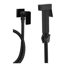 Ducha Higiênica Quadrada Alavanca Pino Barcelona Preto