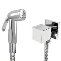 Ducha Higiênica Quadrado Abs Cromada 1/4 Volta Cor: Cromado - Um Novo Conceito.