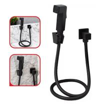 Ducha Higiênica Quadrado Preto Fosco Black Matte ABS PQ-35 Ducha Higiênica Quadrado Preto Fosco Black Matte ABS PQ-35