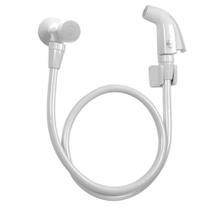 Ducha Higiênica Rio com Registro Branco Pvc Higiban