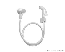 Ducha Higiênica Rio Pp Branca Com Registro E Flexível 100Cm