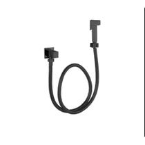 Ducha Higiênica Square Luxo Quadrada Cromada 1/4 De Volta De Plastico