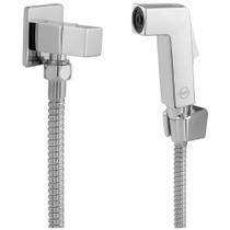 Ducha Higiênica Super Luxo Quadrada Em Metal