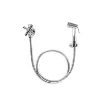 Ducha Higiênica Titânio com Registro e Derivação Cromado - Perflex Ducha Higiênica Titânio com Registro e Derivação Cromado - Perflex