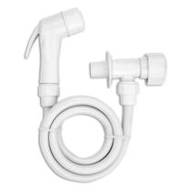 Ducha Higiênica Veneza Branca Com Registro Prática Funcional