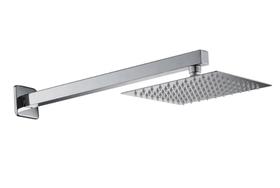 Ducha inox Quadrada Slim 20x20 com braço de parede Cromado Ducha inox Quadrada Slim 20x20 com braço de parede Cromado