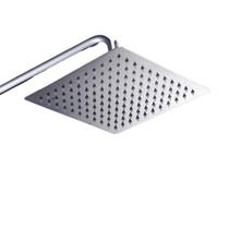 Ducha Inox Ss304 Slim 25X25 Com Braço Maximametais