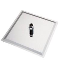 Ducha Inox Ss304 Slim 30X30 Com Braço Quadrado Maximametais