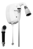 Ducha KDT Ecoplus Branca Com Desviador 7500W 220V Ducha KDT Ecoplus Branca Com Desviador 7500W 220V