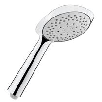 Ducha Manual 130 mm com 4 Funções Sensum Square Roca Cinza/Cromado