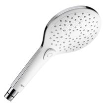 Ducha Manual 140 mm com 3 Funções Plenum Round Roca Cinza/Cromado