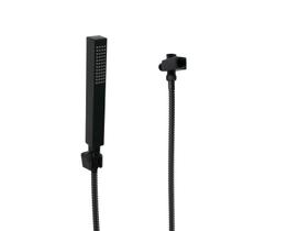 Ducha Manual ABS Preto Fosco com Trava e Desviador Quadrado Ducha Manual ABS Preto Fosco com Trava e Desviador Quadrado