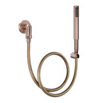 Ducha Manual com Joelho 90 Docol C30 90018346069 Cobre Escovado