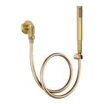 Ducha Manual com Joelho 90 Docol C30 90018346072 Ouro Escovado