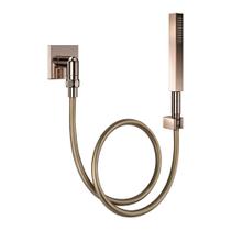 Ducha Manual com Joelho 90 Docol Square 1834730 Cobre Polido