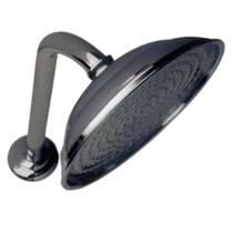 Ducha Panelão c/ Braço 45cm Chuveiro Latão Cromado 20cm