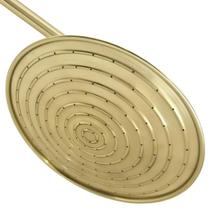 Ducha Panelão Dourada Chuveiro Latão Polido -30cm