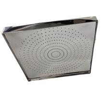 Ducha Panelão Quadrada 30cm sem tubo Inox p/ Piscina , Sauna , Area externa