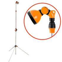 Ducha Portátil Telescópica 2.2 Metros para Jardim c/ Tripé YM6102 MERAX Ducha Portátil Telescópica 2.2 Metros para Jardim c/ Tripé YM6102 MERAX
