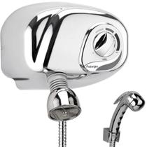Ducha Potenza Com Pressurizador Turbo E Desviador Cromado - Cardal Voltagem:220v Ducha Potenza Com Pressurizador Turbo E Desviador Cromado - Cardal Voltagem:220v