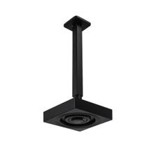 Ducha Preto AutoLimpante Quadrada 13 cm em ABS com Cano Teto 24 cm Ducha Preto AutoLimpante Quadrada 13 cm em ABS com Cano Teto 24 cm
