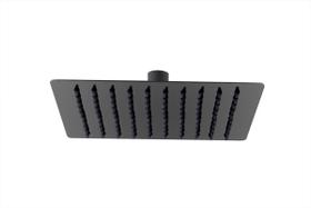 Ducha Quadrada 20x20 Slim Ultra Fina Preto Fosco Ducha Quadrada 20x20 Slim Ultra Fina Preto Fosco