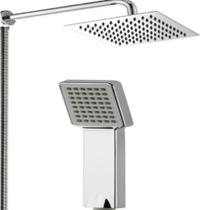 Ducha quadrada 25x 25 slim com chuveirinho Ducha quadrada 25x 25 slim com chuveirinho