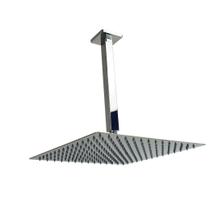 Ducha Quadrada 25x25 cm Inox 304 com Braço Suporte de Teto