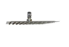 Ducha Quadrada 25x25 Cm Inox 304 Com Niple Suporte de Teto Cromado