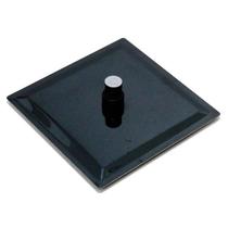 Ducha Quadrada 25x25 Inox Preto Alto Brilho Borda Fina - Máxima Metais Ducha Quadrada 25x25 Inox Preto Alto Brilho Borda Fina - Máxima Metais