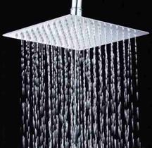 Ducha Quadrada 25x25 Inox SUS304 25cm Borda Fina - Máxima Metais Ducha Quadrada 25x25 Inox SUS304 25cm Borda Fina - Máxima Metais