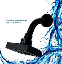 Ducha Quadrada Abs 10x10 Black Ducha Quadrada Abs 10x10 Black